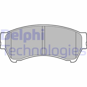 Комплект тормозных колодок из 4 шт. дисков DELPHI lp2111