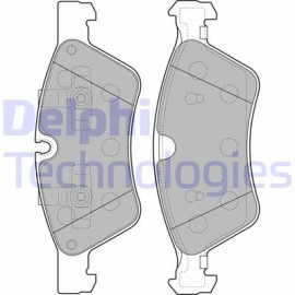 DELPHI lp2125 Комплект тормозных колодок из 4 шт. дисков DELPHI lp2125