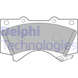 DELPHI lp2134 Комплект гальмівних колодок з 4 шт. дисків DELPHI lp2134
