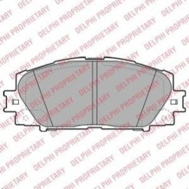 Комплект тормозных колодок из 4 шт. дисков DELPHI lp2135
