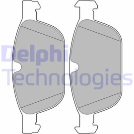 Комплект гальмівних колодок з 4 шт. дисків DELPHI lp2140