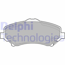 Комплект гальмівних колодок з 4 шт. дисків DELPHI lp2143
