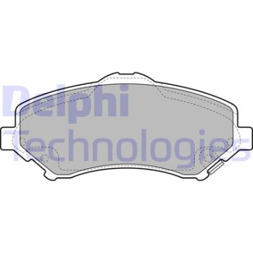 Комплект гальмівних колодок з 4 шт. дисків DELPHI lp2143