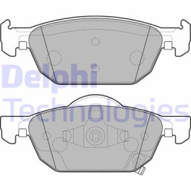 Комплект тормозных колодок из 4 шт. дисков DELPHI lp2144