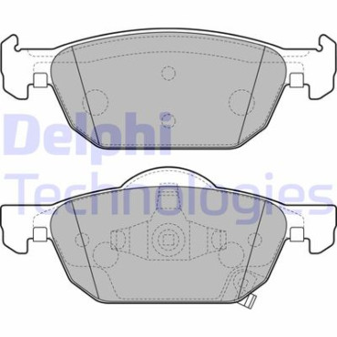 Комплект тормозных колодок из 4 шт. дисков DELPHI lp2144