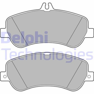 Комплект тормозных колодок из 4 шт. дисков DELPHI lp2146