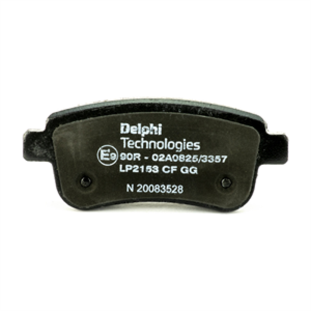 Комплект гальмівних колодок з 4 шт. дисків DELPHI lp2153