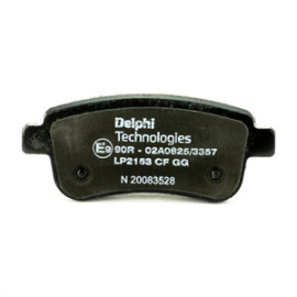 Комплект гальмівних колодок з 4 шт. дисків DELPHI lp2153