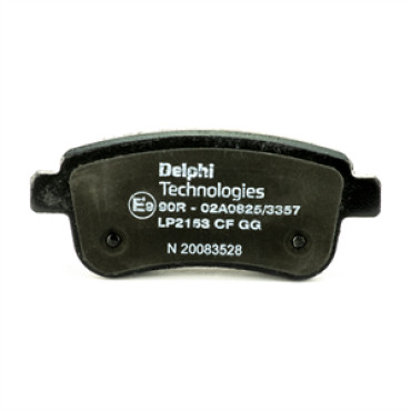 Комплект гальмівних колодок з 4 шт. дисків DELPHI lp2153