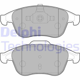 Комплект тормозных колодок из 4 шт. дисков DELPHI lp2181