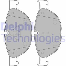 Комплект тормозных колодок из 4 шт. дисков DELPHI lp2189