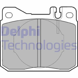 Комплект гальмівних колодок з 4 шт. дисків DELPHI lp221