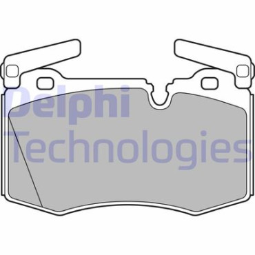 Комплект тормозных колодок из 4 шт. дисков DELPHI lp2235