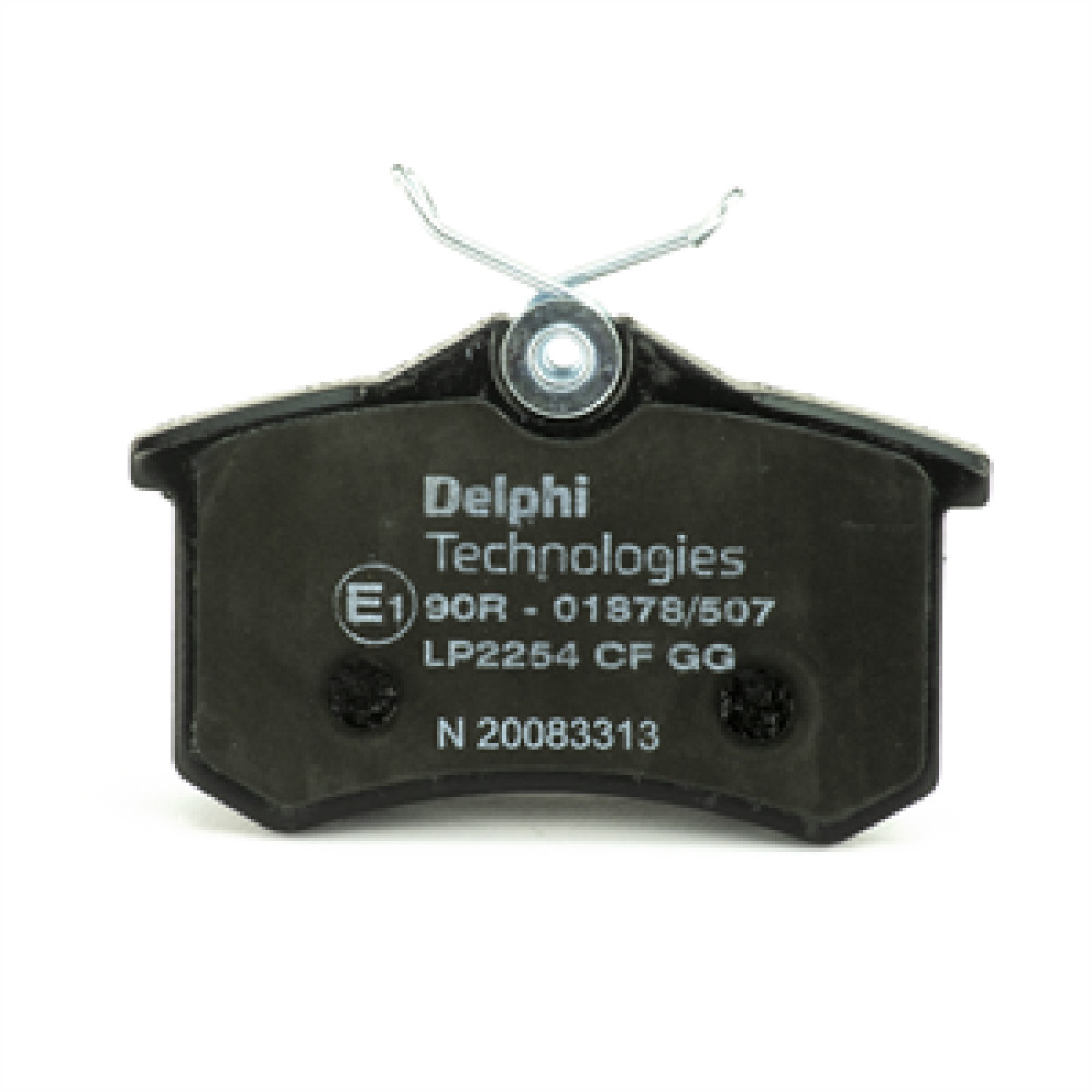 Комплект гальмівних колодок з 4 шт. дисків DELPHI lp2254