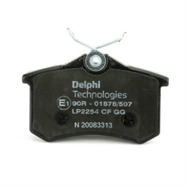 Комплект гальмівних колодок з 4 шт. дисків DELPHI lp2254