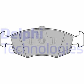 Комплект гальмівних колодок - дискові DELPHI lp2274
