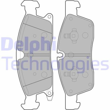Комплект тормозных колодок из 4 шт. дисков DELPHI lp2275