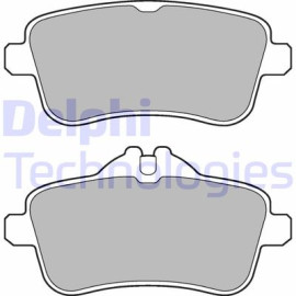 DELPHI lp2443 Комплект гальмівних колодок з 4 шт. дисків DELPHI lp2443