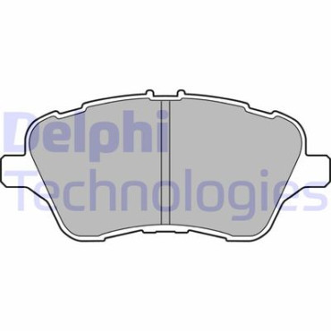 Комплект тормозных колодок из 4 шт. дисков DELPHI lp2474