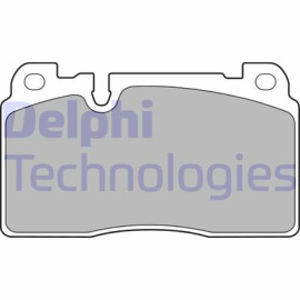 Комплект гальмівних колодок з 4 шт. дисків DELPHI lp2491
