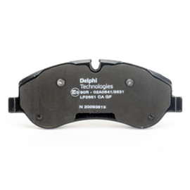 DELPHI lp2661 Комплект тормозных колодок из 4 шт. дисков DELPHI lp2661