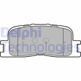 Комплект тормозных колодок DELPHI lp2703