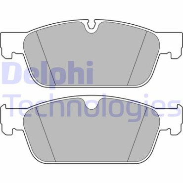 Комплект тормозных колодок из 4 шт. дисков DELPHI lp2705