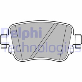 DELPHI lp2709 Комплект тормозных колодок из 4 шт. дисков DELPHI lp2709