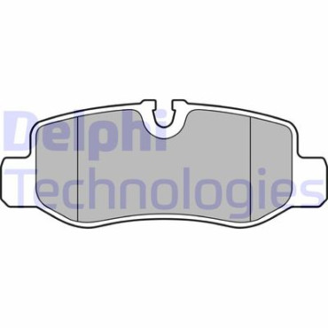 Комплект гальмівних колодок з 4 шт. дисків DELPHI lp3139