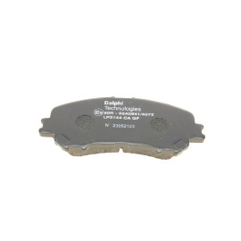 Комплект тормозных колодок из 4 шт. дисков DELPHI lp3144