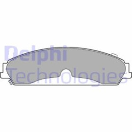 DELPHI lp3216 Комплект тормозных колодок из 4 шт. дисков DELPHI lp3216