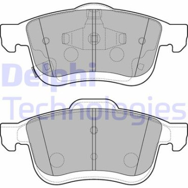 Комплект гальмівних колодок з 4 шт. дисків DELPHI lp3220