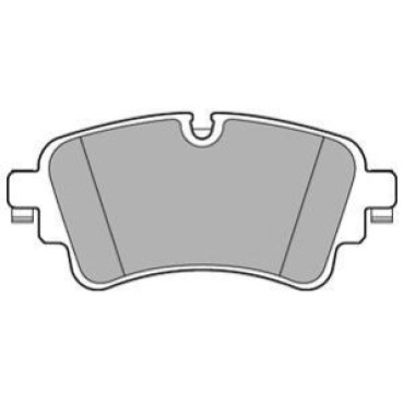 Комплект гальмівних колодок з 4 шт. дисків DELPHI lp3240
