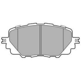 Комплект гальмівних колодок з 4 шт. дисків DELPHI lp3284