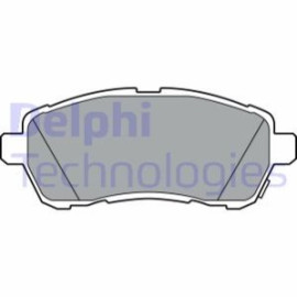 Комплект тормозных колодок из 4 шт. дисков DELPHI lp3364
