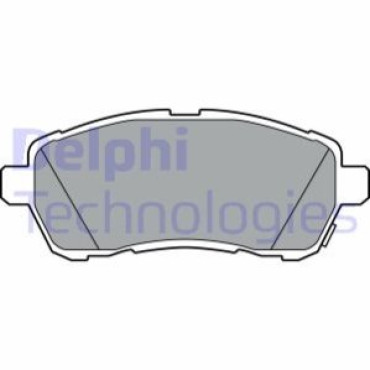 Комплект тормозных колодок из 4 шт. дисков DELPHI lp3364