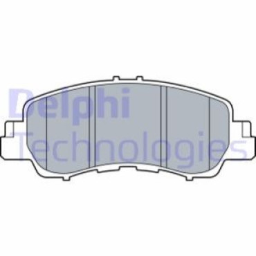 Комплект тормозных колодок из 4 шт. дисков DELPHI lp3571
