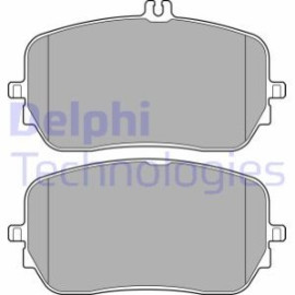 Комплект гальмівних колодок з 4 шт. дисків DELPHI lp3603