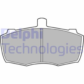Комплект гальмівних колодок - дискові DELPHI lp413