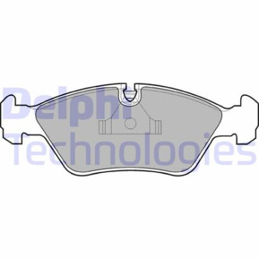 Комплект тормозных колодок из 4 шт. дисков DELPHI lp441