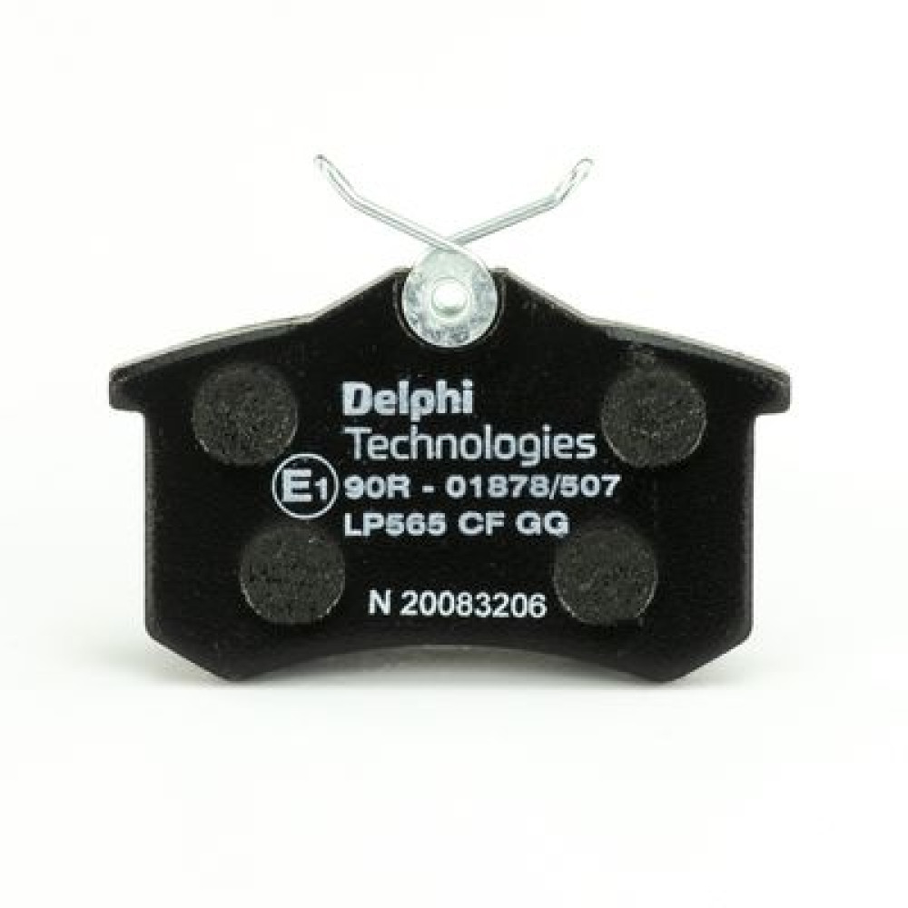 Комплект тормозных колодок из 4 шт. дисков DELPHI lp565