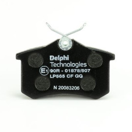 DELPHI lp565 Комплект гальмівних колодок з 4 шт. дисків DELPHI lp565