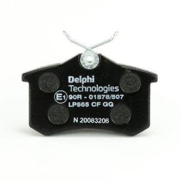 Комплект гальмівних колодок з 4 шт. дисків DELPHI lp565