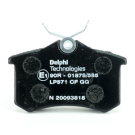 Комплект гальмівних колодок з 4 шт. дисків DELPHI lp571