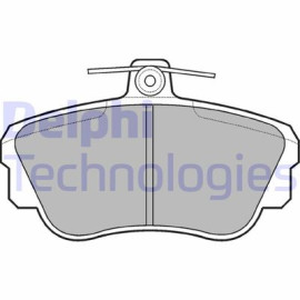 DELPHI lp639 Комплект гальмівних колодок з 4 шт. дисків DELPHI lp639