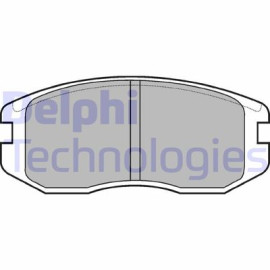 Комплект гальмівних колодок з 4 шт. дисків DELPHI lp736
