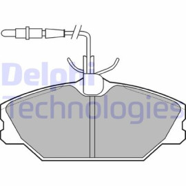 Комплект гальмівних колодок з 4 шт. дисків DELPHI lp788