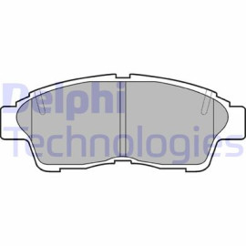 DELPHI lp789 Комплект гальмівних колодок з 4 шт. дисків DELPHI lp789