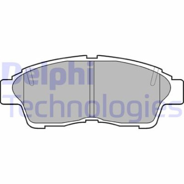 Комплект гальмівних колодок з 4 шт. дисків DELPHI lp789