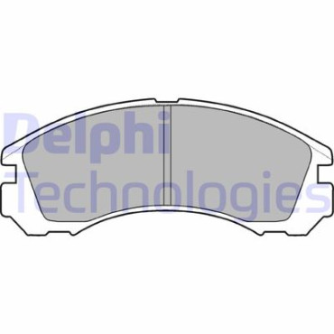 Комплект тормозных колодок из 4 шт. дисков DELPHI lp871